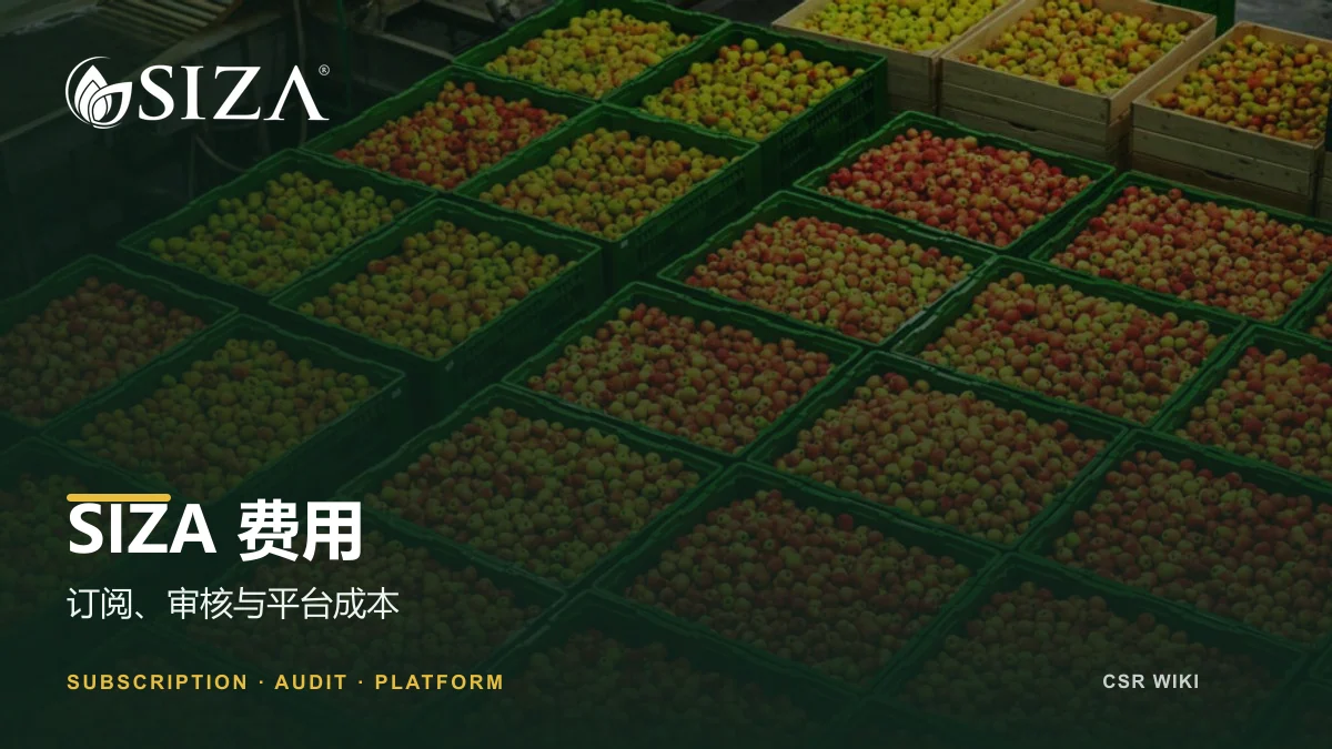 SIZA审核费用文章封面